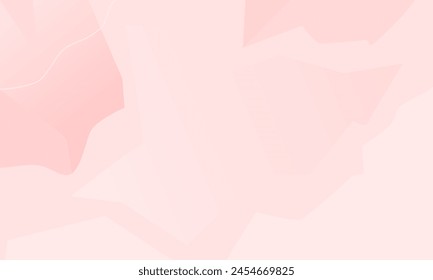 Fondo Abstractas de Formas de garabatos, líneas sobre fondo rosa con espacio en blanco en el centro para el texto. Fondo ondulado minimalista.