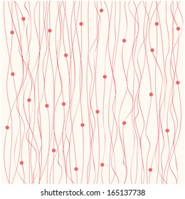abstract background with dot and curve lines