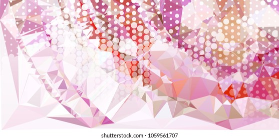 Abstract background with dots for banner, texture, flyer, layout, postcard. Vector clip art