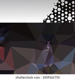 Abstract background with dots for banner, texture, flyer, layout, postcard. Vector clip art
