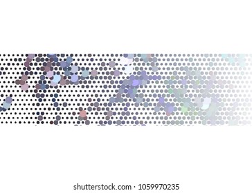 Abstract background with dots for banner, texture, flyer, layout, postcard. Vector clip art
