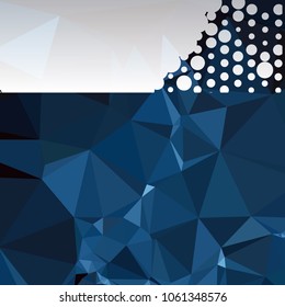Abstract background with dots for banner, texture, flyer, layout, postcard. Vector clip art