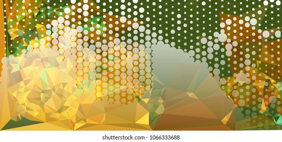 Abstract background with dots for banner, texture, flyer, layout, postcard. Vector clip art