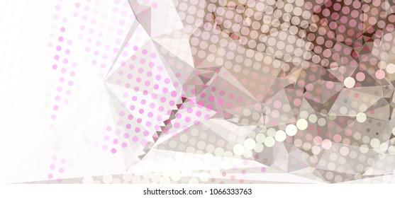 Abstract background with dots for banner, texture, flyer, layout, postcard. Vector clip art