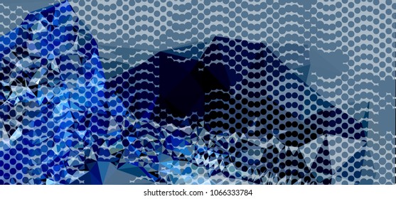 Abstract background with dots for banner, texture, flyer, layout, postcard. Vector clip art