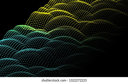 Abstract background with dots color. Abstract noise creative. Vector illustration.