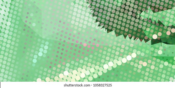 Abstract background with dots. Horizontal banner, texture, flyer, layout, postcard. Vector clip art