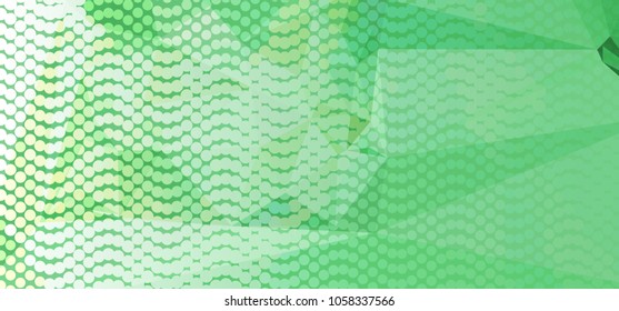 Abstract background with dots. Horizontal banner, texture, flyer, layout, postcard. Vector clip art
