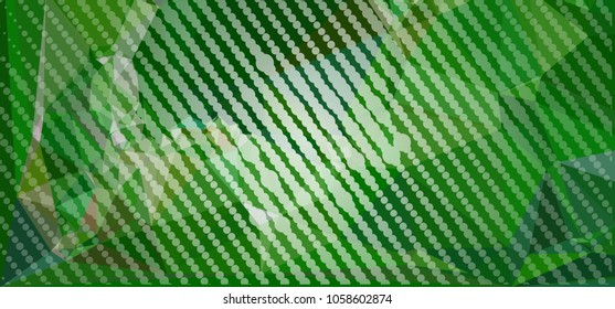 Abstract background with dots. Horizontal banner, texture, flyer, layout, postcard. Vector clip art