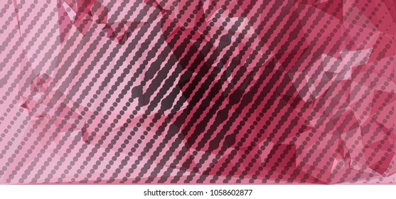 Abstract background with dots. Horizontal banner, texture, flyer, layout, postcard. Vector clip art