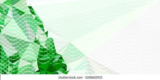 Abstract background with dots. Horizontal banner, texture, flyer, layout, postcard. Vector clip art