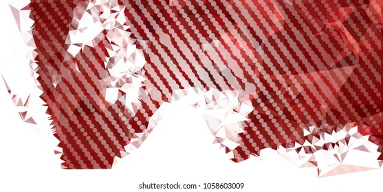 Abstract background with dots. Horizontal banner, texture, flyer, layout, postcard. Vector clip art
