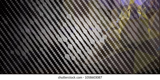 Abstract background with dots. Horizontal banner, texture, flyer, layout, postcard. Vector clip art