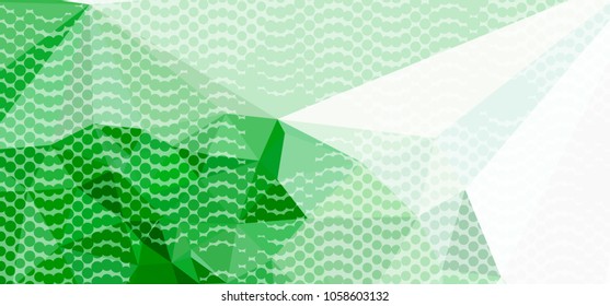 Abstract background with dots. Horizontal banner, texture, flyer, layout, postcard. Vector clip art