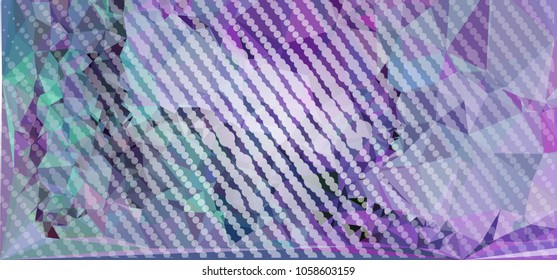 Abstract background with dots. Horizontal banner, texture, flyer, layout, postcard. Vector clip art