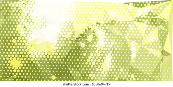 Abstract background with dots. Horizontal banner, texture, flyer, layout, postcard. Vector clip art