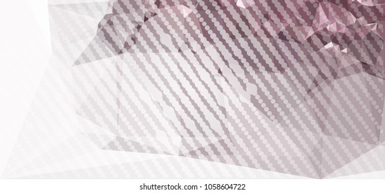 Abstract background with dots. Horizontal banner, texture, flyer, layout, postcard. Vector clip art