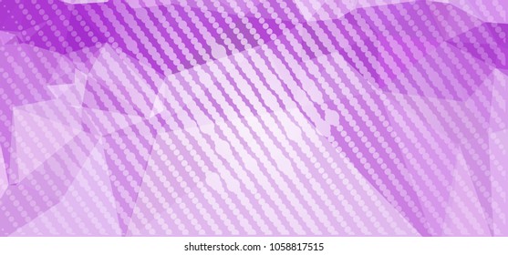 Abstract background with dots. Horizontal banner, texture, flyer, layout, postcard. Vector clip art
