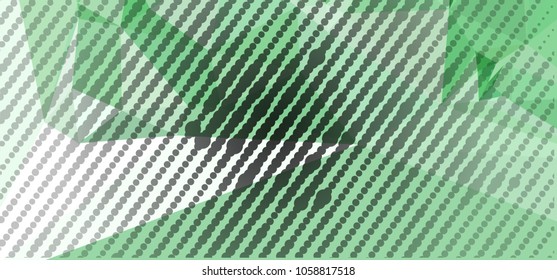 Abstract background with dots. Horizontal banner, texture, flyer, layout, postcard. Vector clip art