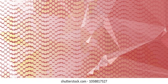 Abstract background with dots. Horizontal banner, texture, flyer, layout, postcard. Vector clip art