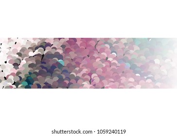 Abstract background with dots. Horizontal banner, texture, flyer, layout, postcard. Vector clip art