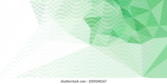 Abstract background with dots. Horizontal banner, texture, flyer, layout, postcard. Vector clip art