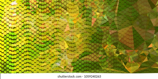 Abstract background with dots. Horizontal banner, texture, flyer, layout, postcard. Vector clip art