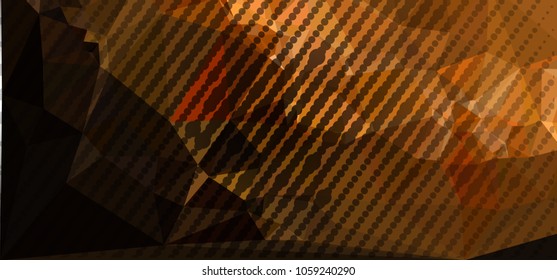 Abstract background with dots. Horizontal banner, texture, flyer, layout, postcard. Vector clip art