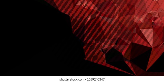 Abstract background with dots. Horizontal banner, texture, flyer, layout, postcard. Vector clip art
