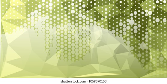 Abstract background with dots. Horizontal banner, texture, flyer, layout, postcard. Vector clip art