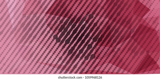 Abstract background with dots. Horizontal banner, texture, flyer, layout, postcard. Vector clip art