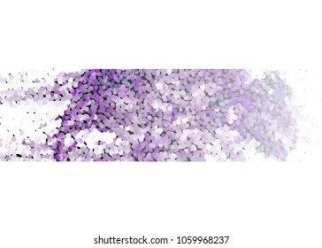 Abstract background with dots. Horizontal banner, texture, flyer, layout, postcard. Vector clip art