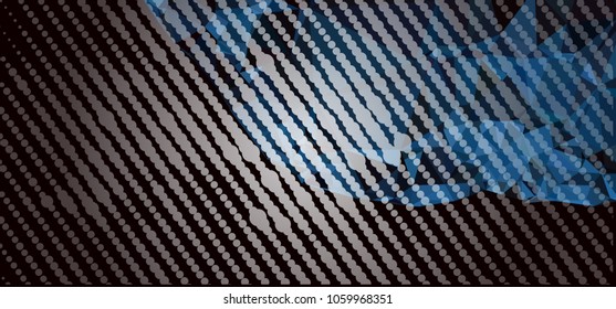 Abstract background with dots. Horizontal banner, texture, flyer, layout, postcard. Vector clip art