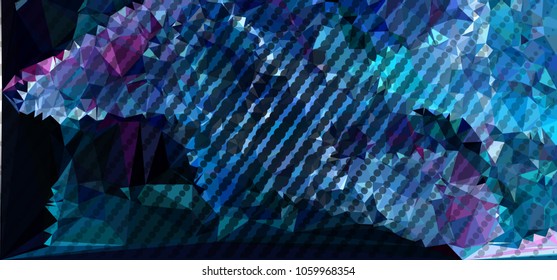 Abstract background with dots. Horizontal banner, texture, flyer, layout, postcard. Vector clip art