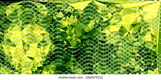 Abstract background with dots. Horizontal banner, texture, flyer, layout, postcard. Vector clip art