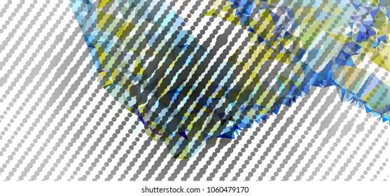 Abstract background with dots. Horizontal banner, texture, flyer, layout, postcard. Vector clip art