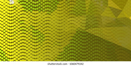 Abstract background with dots. Horizontal banner, texture, flyer, layout, postcard. Vector clip art