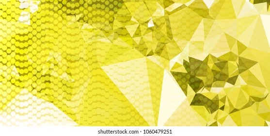 Abstract background with dots. Horizontal banner, texture, flyer, layout, postcard. Vector clip art