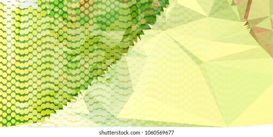 Abstract background with dots. Horizontal banner, texture, flyer, layout, postcard. Vector clip art