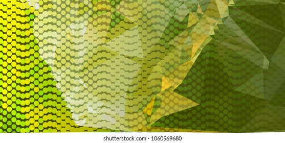 Abstract background with dots. Horizontal banner, texture, flyer, layout, postcard. Vector clip art