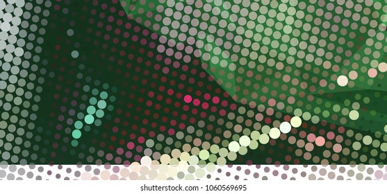 Abstract background with dots. Horizontal banner, texture, flyer, layout, postcard. Vector clip art