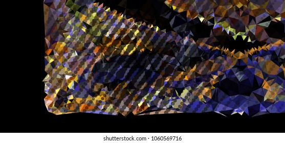Abstract background with dots. Horizontal banner, texture, flyer, layout, postcard. Vector clip art