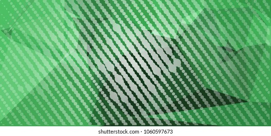 Abstract background with dots. Horizontal banner, texture, flyer, layout, postcard. Vector clip art