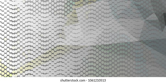 Abstract background with dots. Horizontal banner, texture, flyer, layout, postcard. Vector clip art
