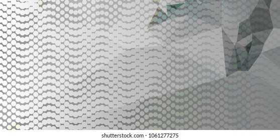 Abstract background with dots. Horizontal banner, texture, flyer, layout, postcard. Vector clip art
