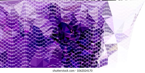 Abstract background with dots. Horizontal banner, texture, flyer, layout, postcard. Vector clip art