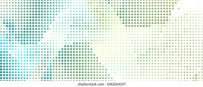 Abstract background with dots. Horizontal banner, texture, flyer, layout, postcard. Vector clip art