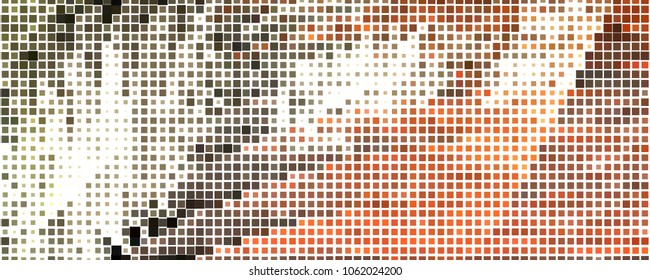 Abstract background with dots. Horizontal banner, texture, flyer, layout, postcard. Vector clip art