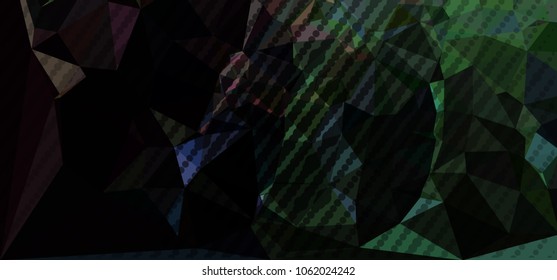 Abstract background with dots. Horizontal banner, texture, flyer, layout, postcard. Vector clip art