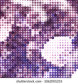 Abstract background with dots. Horizontal banner, texture, flyer, layout, postcard. Vector clip art